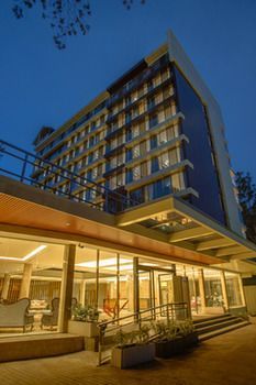 Hotel Front - Evening or Night